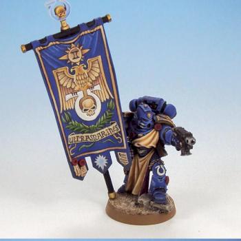 UltraMarines, 2nd Company Standard by ZeroFive