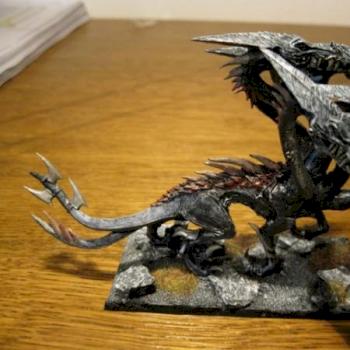 Dark Elf Hydra (Two Tails) by Lynx converting