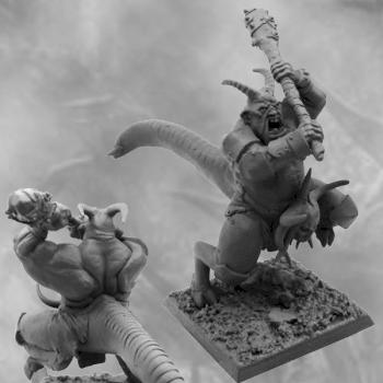 BEASTS OF CHAOS Dragon Ogre 02 Converted/Sculpted by Koshal