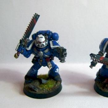 2 Vanguard Marines by Ortarion