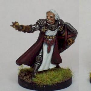 Cleric of St. Cuthbert repaint -- D&D minis by cassius
