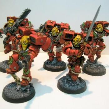 Blood Angels Vanguards - Commission by 40kshowcase
