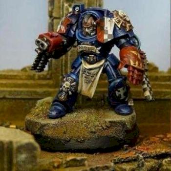 crimson fist terminator command squad by RAFF