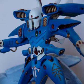 Eldar revenant Titan by Subataï