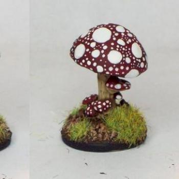 Giant mushroom -- mega miniatures by cassius