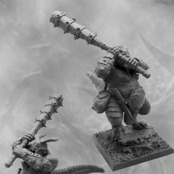 BEASTS OF CHAOS Dragon Ogre 01 Converted/Sculpted by Koshal