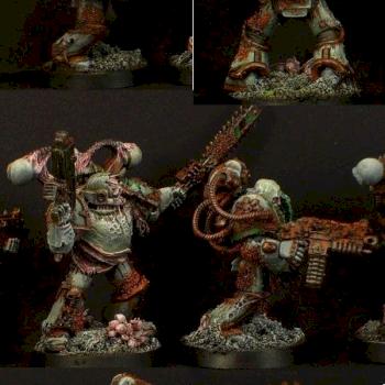 Death Guard Plague Marines Unit 2 by Xcorac