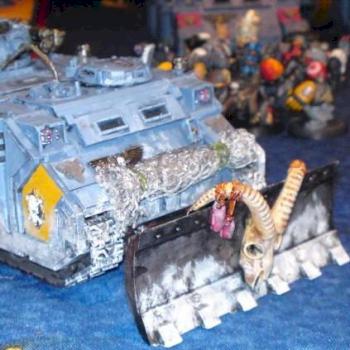 Space Wolf Iron Company MultiMelta Razorback Conversion by Grendell