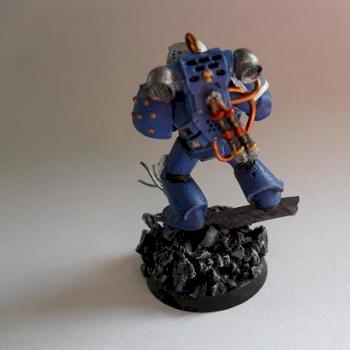 Space marine Veteran (WIP) 2 by Gergio