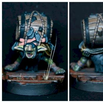 Pvt Groghauler, 40k grot for kill team by Nashokadow
