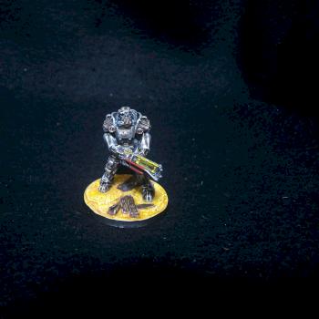 Brotherhood of Steel Paladin by AHTOH