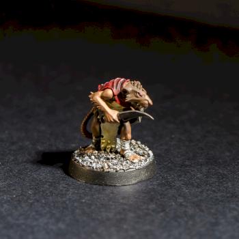 Skaven Clanrat #4 by the_secret_paintbrush