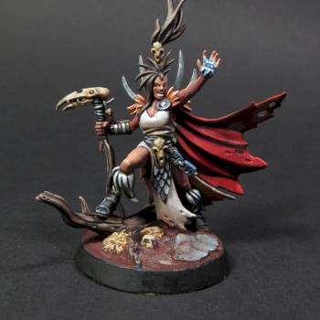Theddra Skull-Scryer - Godsworn Hunt - Warhammer Underworlds by MrCube42