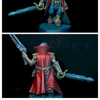 Chaos Cultist in 5 colour palette by Nashokadow