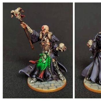 Necromancer - Zombicide Black Plague by Wookiesaurus