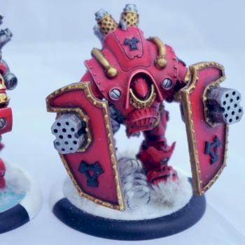 Khador Man-O-War Suppression Tanker by igorKhador