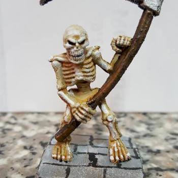 Heroquest Skeleton by SophieLynne