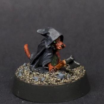 Rebel Miniatures PAINTED Dark Hold Kobold Scout 2 Dark Hold (METAL MINIATURE) by mikecarrero