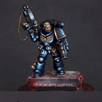 Primaris lieutenant by Gachi_paints