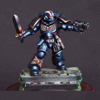 Primaris lieutenant by Gachi_paints