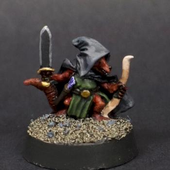 Rebel Miniatures PAINTED Dark Hold Kobold Scout 1 Dark Hold (METAL MINIATURE) by mikecarrero