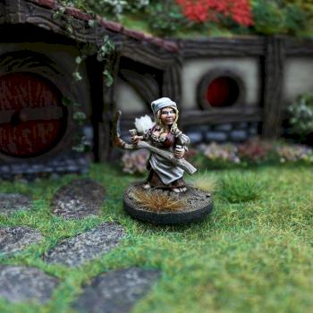 Halfling Farmer - Female by Genryu