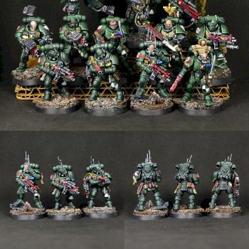 Dark-Angels kill-team by IIo9ilnik