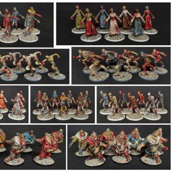 Zombiecide Black Plague - Zombies by Wookiesaurus