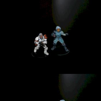 Star Wars Imperial Assault - Tress Hacnua & CT-1701 by disturbing_presence