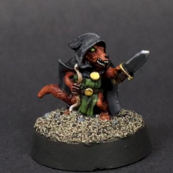 Rebel Miniatures PAINTED Dark Hold Kobold Scout 3 Dark Hold (METAL MINIATURE) by mikecarrero