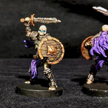 Runewars Skeletal Warrior by Cleent