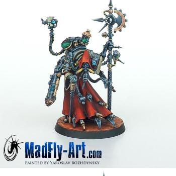 Tech-Priest Dominus by MadFlyArtStudio