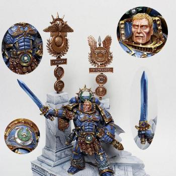 Roboute Guilliman (Classic), Primarch of the Ultramarines by White Weasel Studio