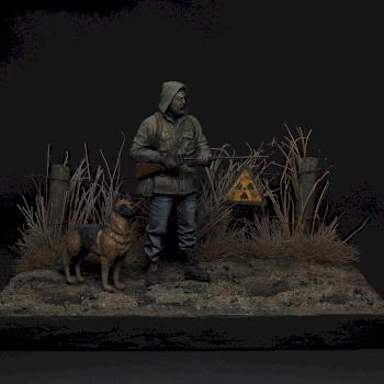 Stalker Inspired Diorama by Inferis_