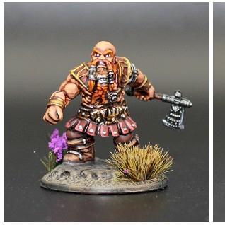 Dwarf Barbarian by Genryu