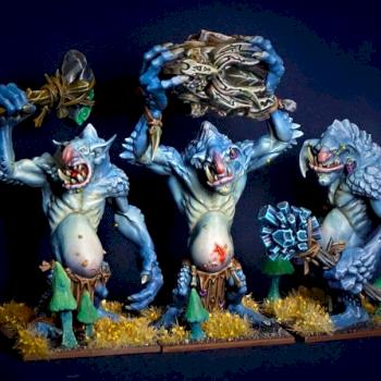 Stone Trolls (Rockgut Troggoths) by Kaiul