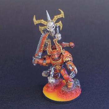 Khorne Berzerker Champion with Power Fist by Szerk