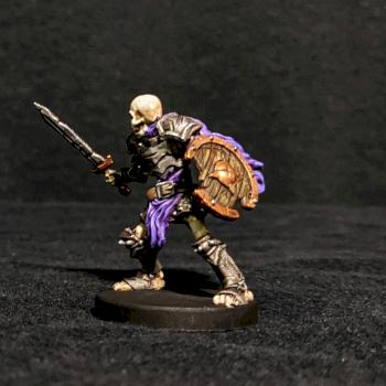 Runewars Skeletal Warrior by Cleent