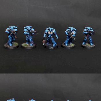 Ultramarine primaris Intercessors by Gachi_paints
