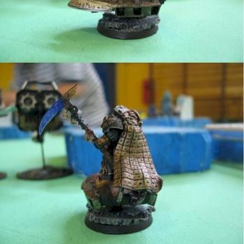 Space Marine Chaplain by Asmodean
