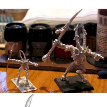 Warmaster Great Horned Rat (Verminlord) by shockfire