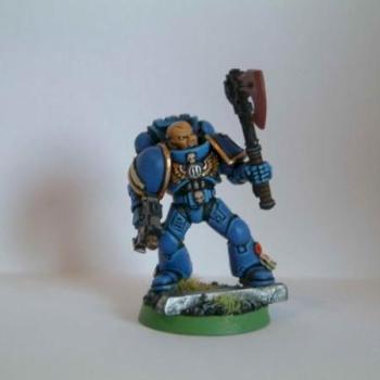 Ultramarines Sergeant by Darkness