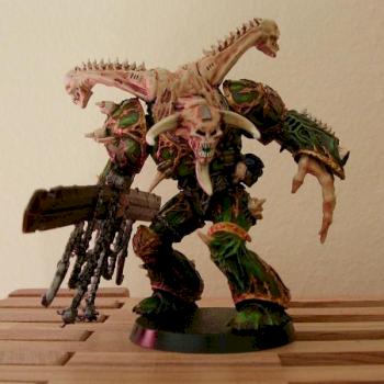 Nurgle Deamon Prince Desinfected by cverioti19