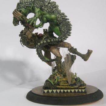 Giant vs. Carnisaur Angle 1 by nornicle