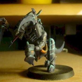 my tyranid warrior by skig