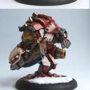 Destroyer - Khador Heavy Warjack by neilb
