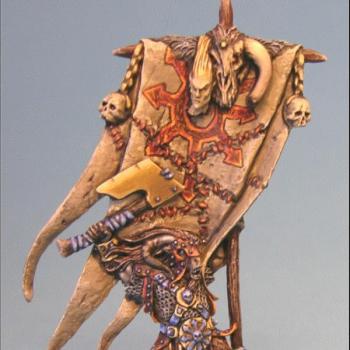 Beastman Standart Bearer - Limited Mini by brushphemy