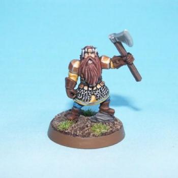 Dwarf Captain (LotR) by HdR Finarfin