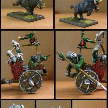 orc boar chariot by Mikl III