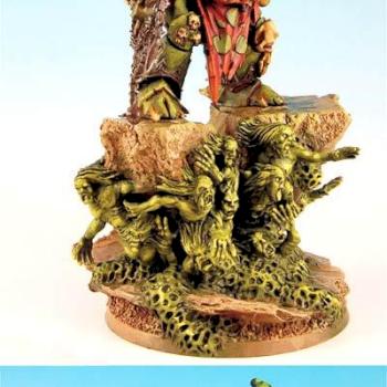 Warhammer 40K CSM Chaos Daemon Prince of Nurgle by Scibor